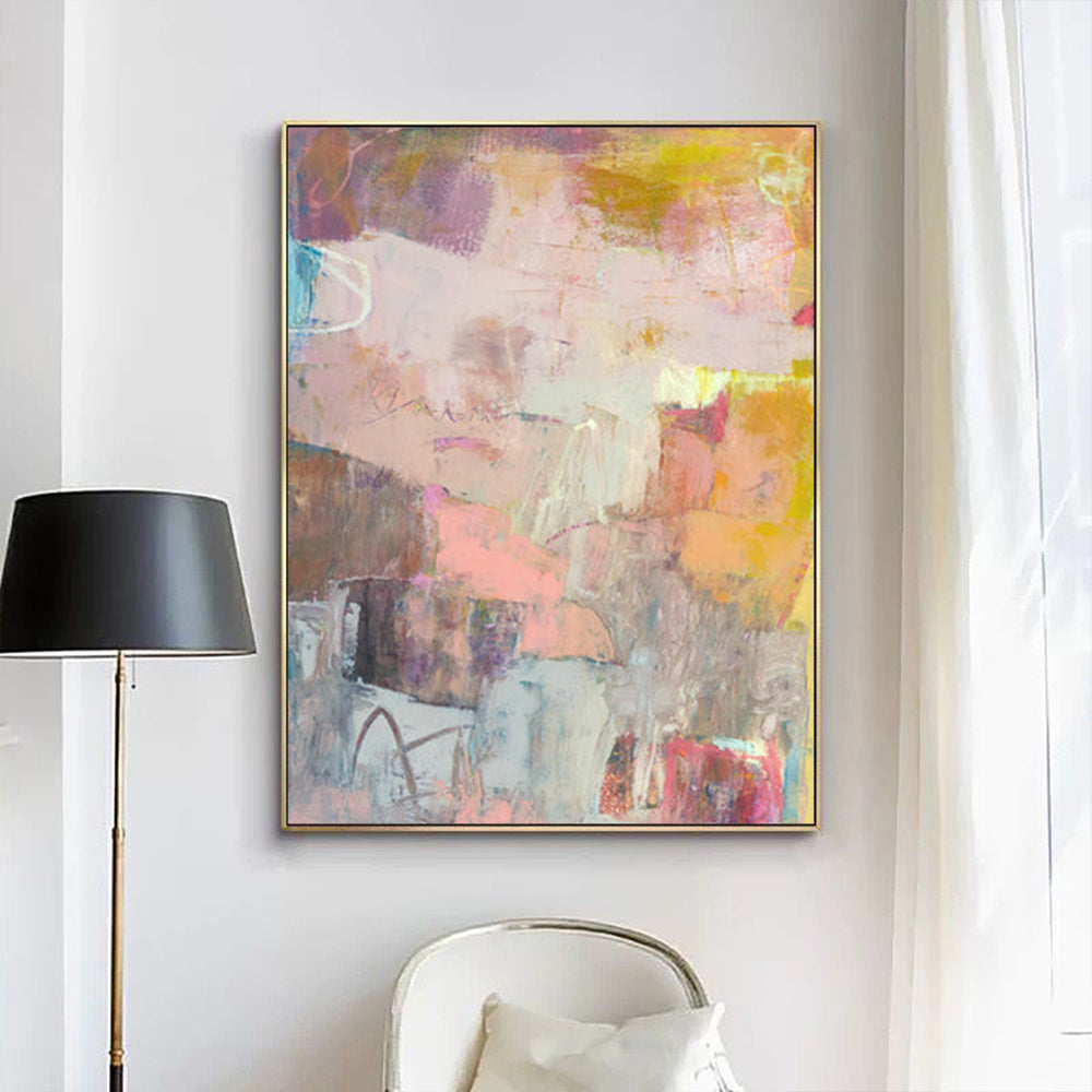 50cmx70cm-lann-ii-gold-frame-canvas-wall-art www.mallsonline.com.au
