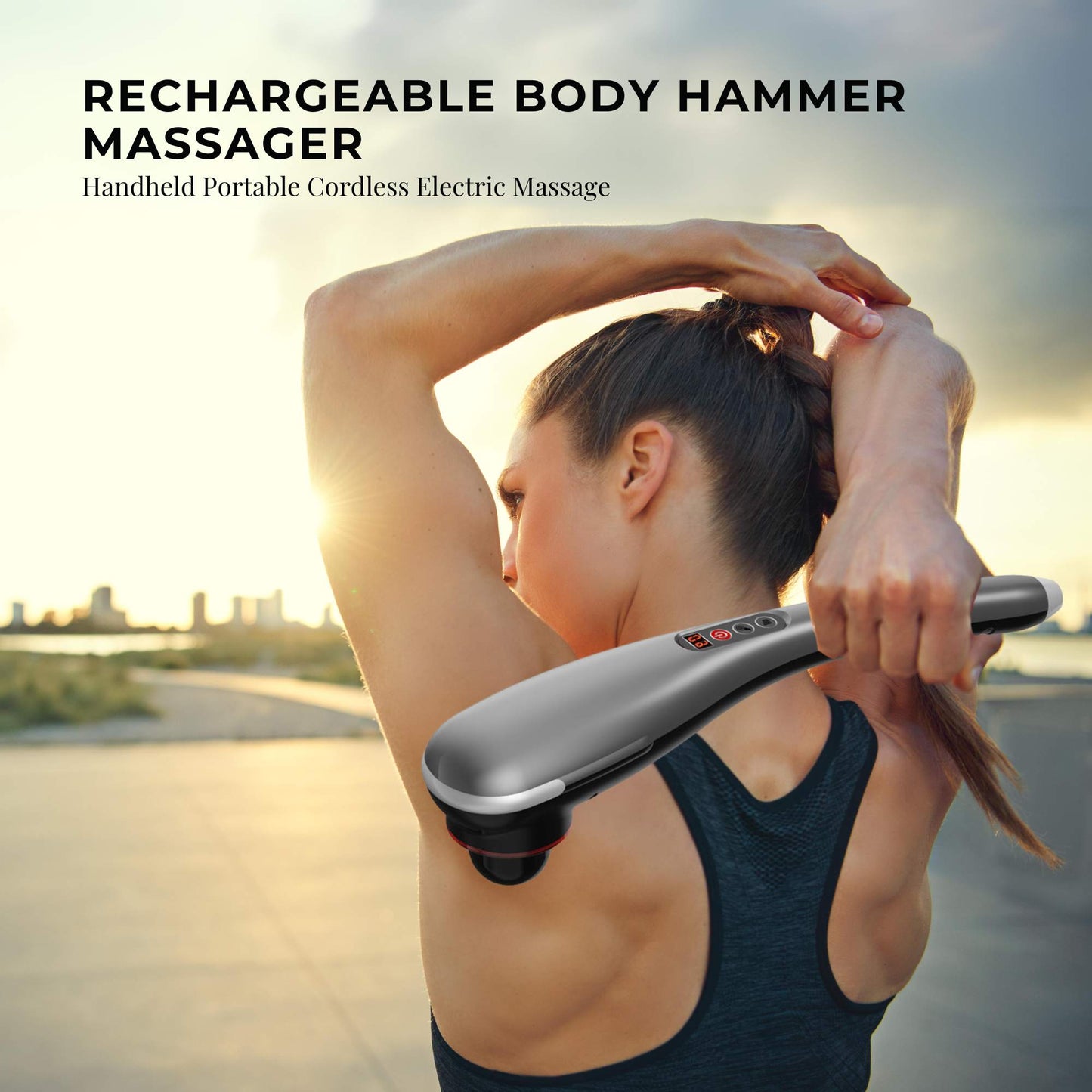 rechargeable-body-hammer-massager-handheld-portable-cordless-electric-massage www.mallsonline.com.au