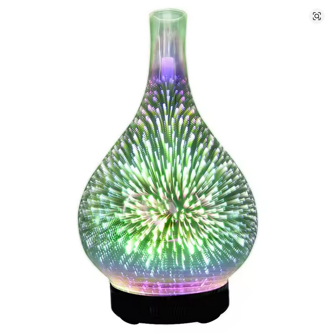essential-oil-aroma-diffuser-mirror-3d-fireworks-aromatherpay-mist-humidifier www.mallsonline.com.au