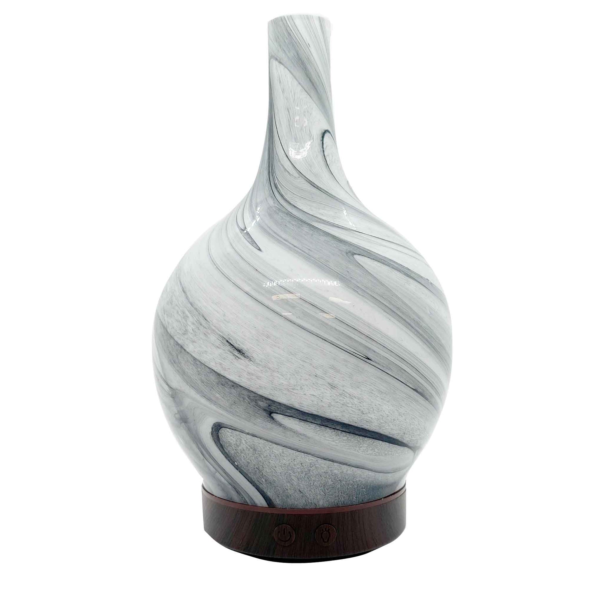 essential-oil-aroma-diffuser-100ml-glass-marble-aromatherapy-mist-humidifier www.mallsonline.com.au