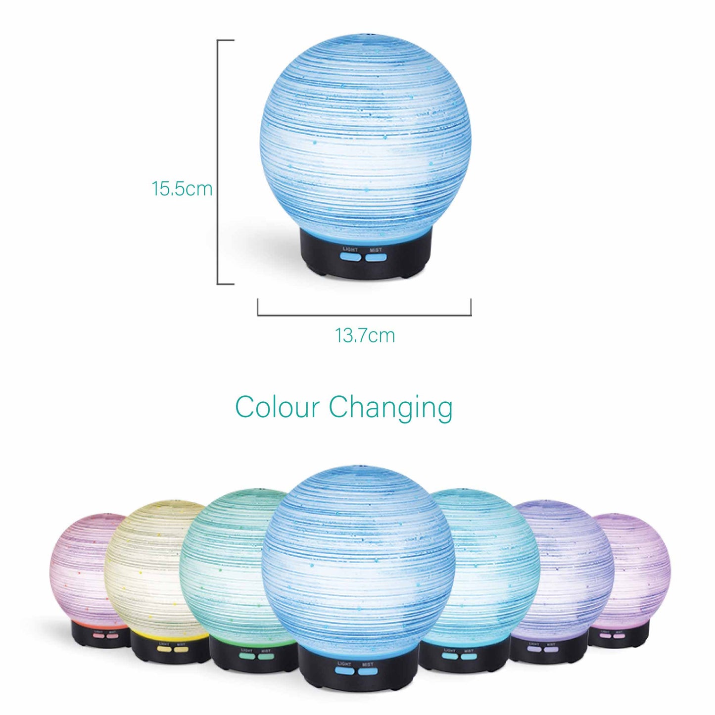 essential-oil-aroma-diffuser-100ml-ball-aromatherapy-ultrasonic-humidifier www.mallsonline.com.au