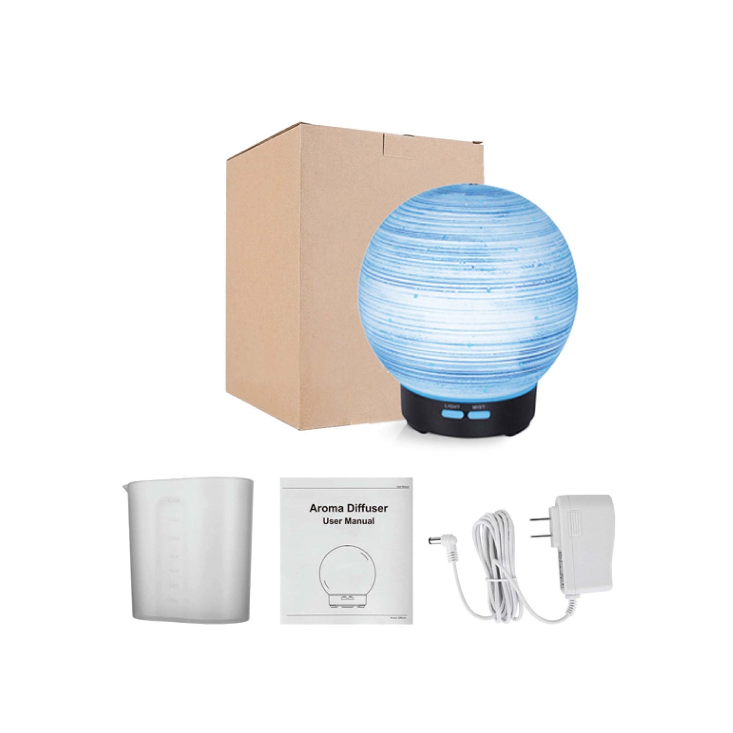 essential-oil-aroma-diffuser-100ml-ball-aromatherapy-ultrasonic-humidifier www.mallsonline.com.au
