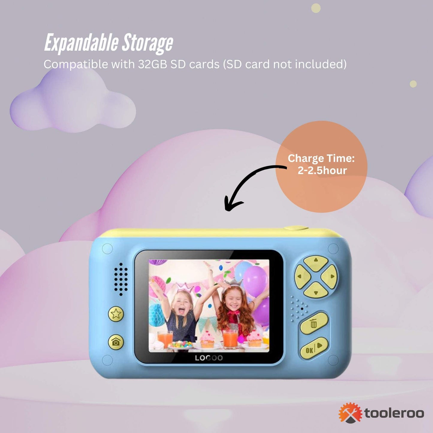 kids-hd-digital-camera-blue-childrens-selfie-photo-video-2-4-inch-screen www.mallsonline.com.au