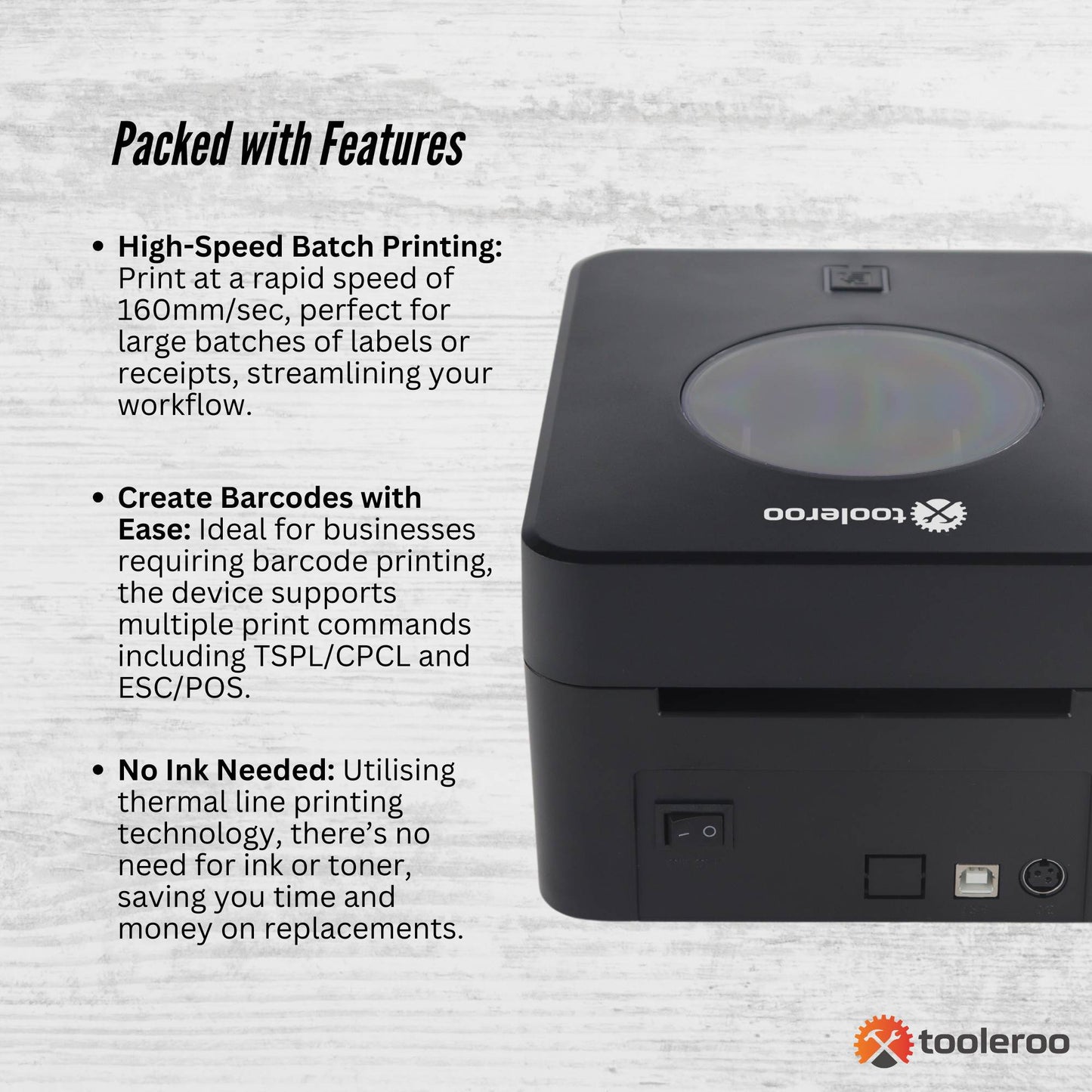 tooleroo-bluetooth-thermal-label-printer-usb-pos-receipt-shipping-printing www.mallsonline.com.au
