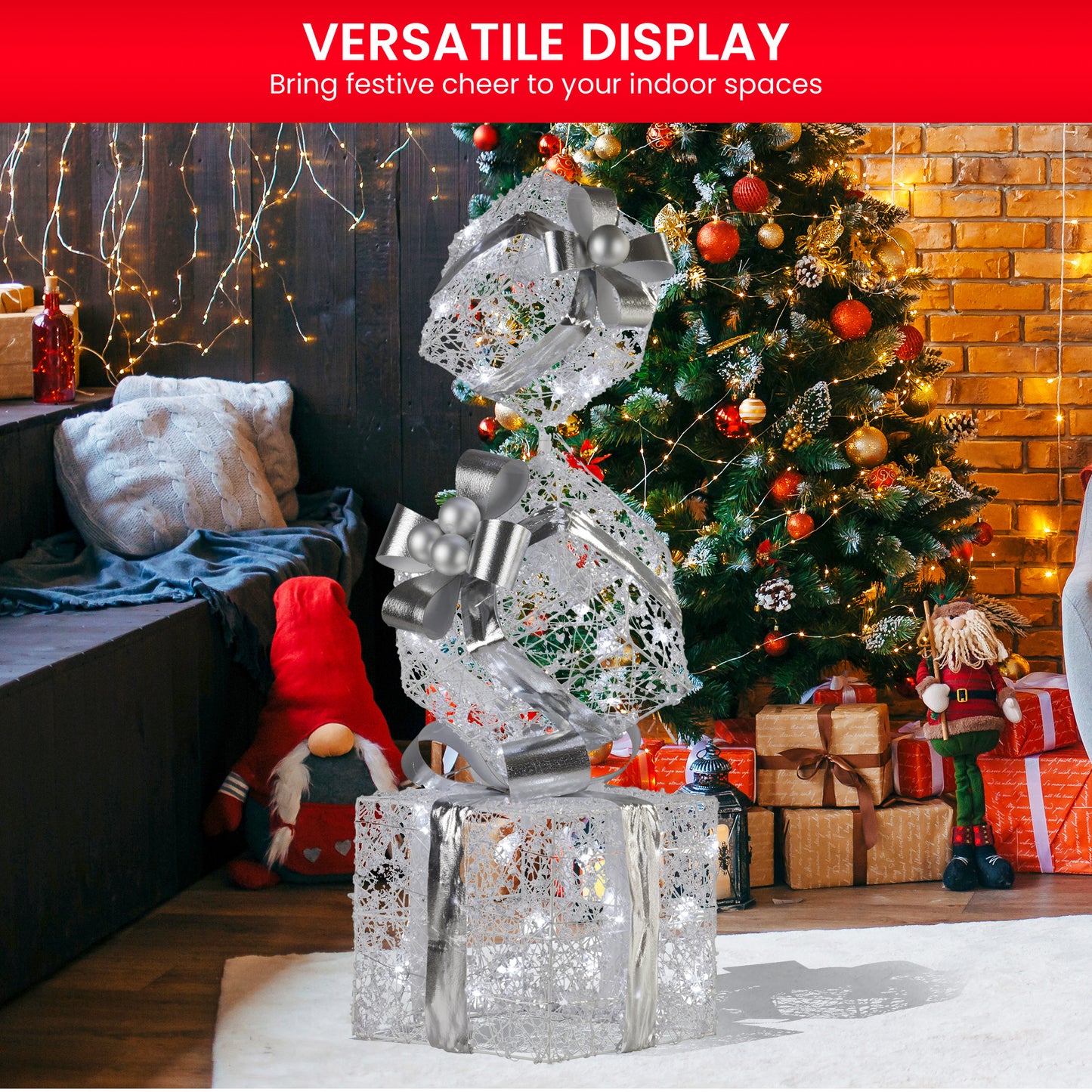 christabelle-83cm-triple-christmas-silver-giftbox-stack-display-with-lights