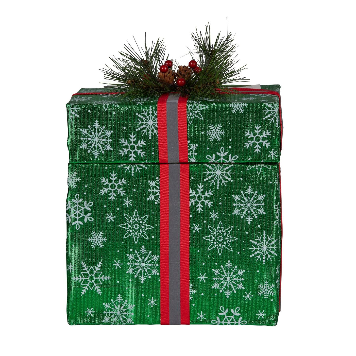 Christabelle Animated Elf Gift Box Led Lights Christmas Tree Decoration Ornament