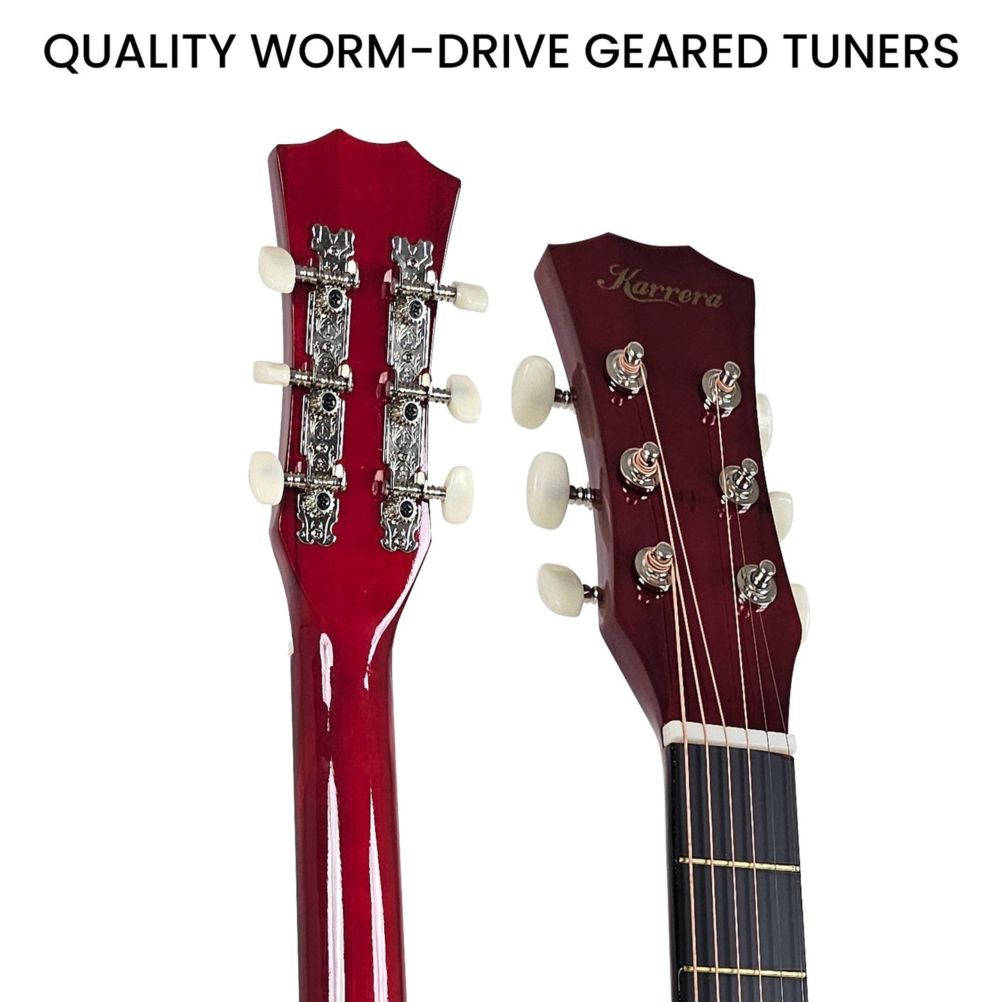 karrera-38in-pro-cutaway-acoustic-guitar-with-bag-strings-sun-burst at www.mallsonline.com.au