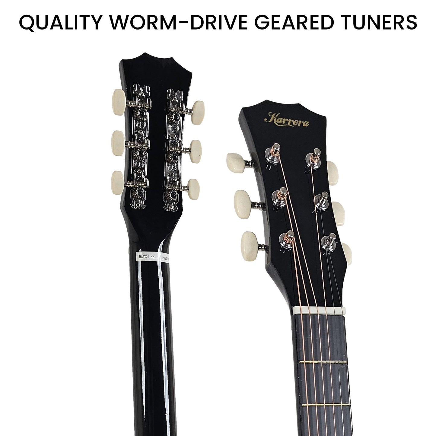 karrera-38in-pro-cutaway-acoustic-guitar-with-carry-bag-black at www.mallsonline.com.au
