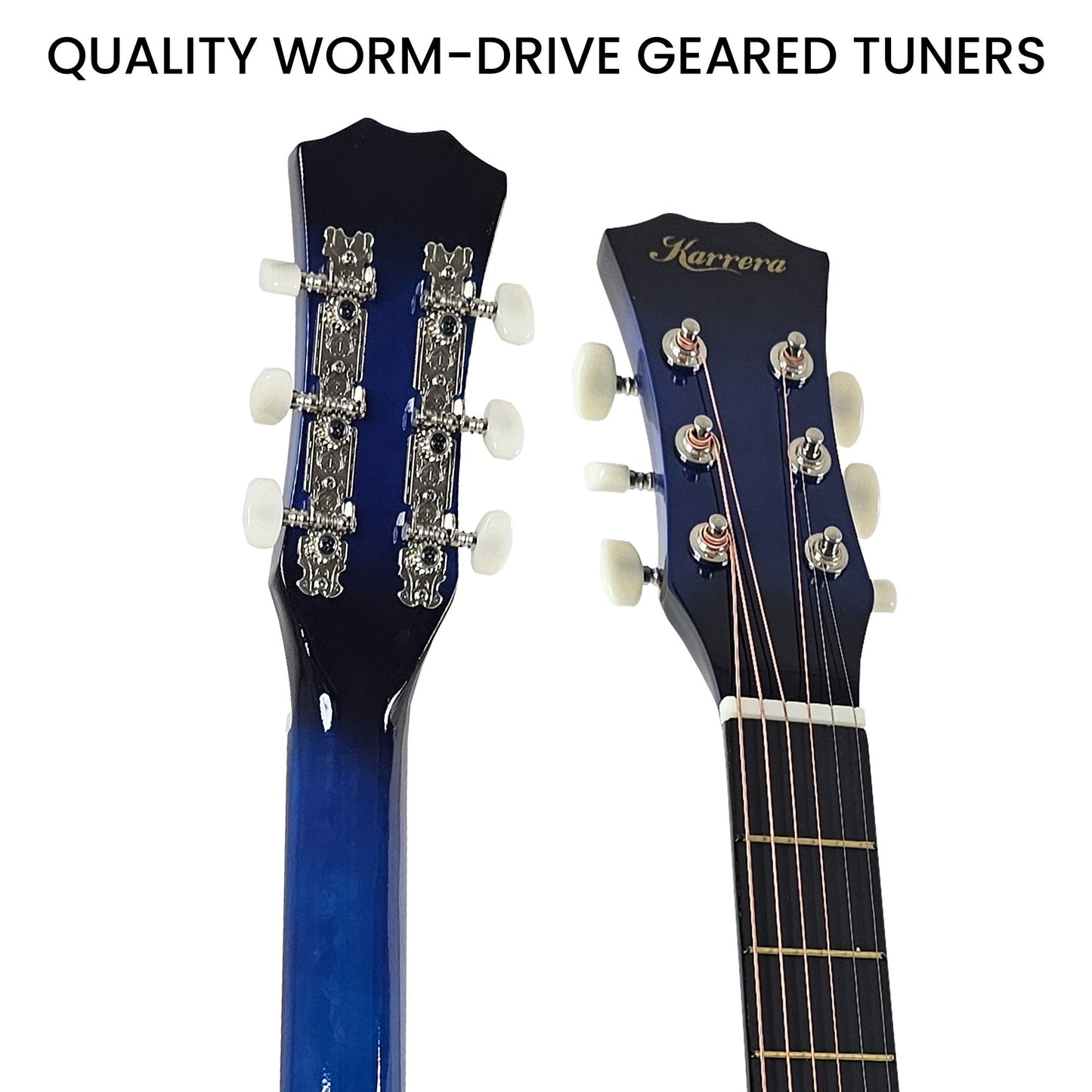 karrera-38in-cutaway-acoustic-guitar-with-guitar-bag-blue-burst at www.mallsonline.com.au