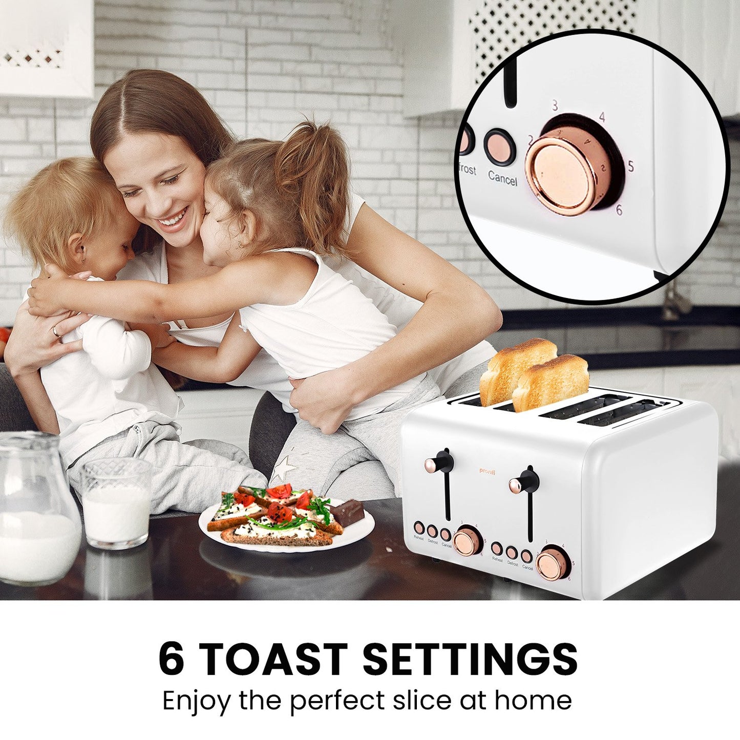 pronti-toaster-kettle-coffee-machine-breakfast-set-white www.mallsonline.com.au