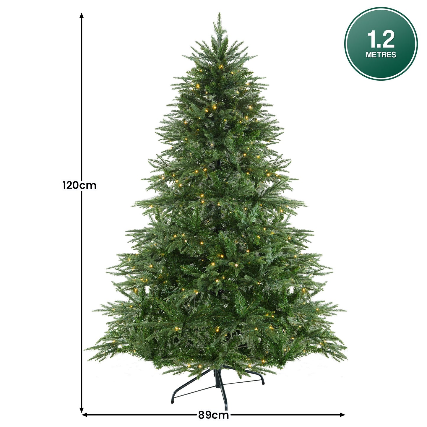 christabelle-1-2m-prelit-everglow-fir-christmas-tree-with-150-led-lights www.mallsonline.com.au