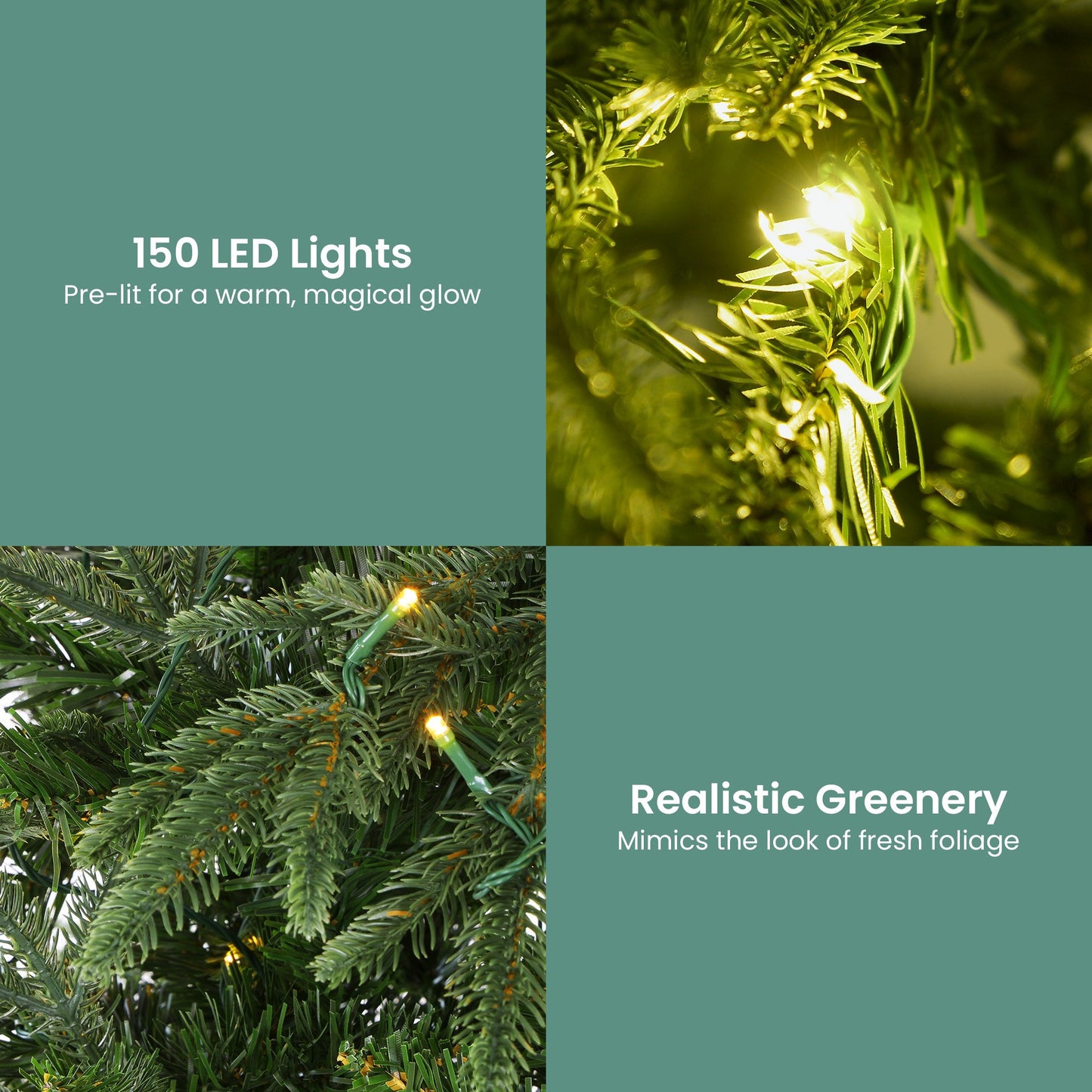 christabelle-1-2m-prelit-everglow-fir-christmas-tree-with-150-led-lights www.mallsonline.com.au
