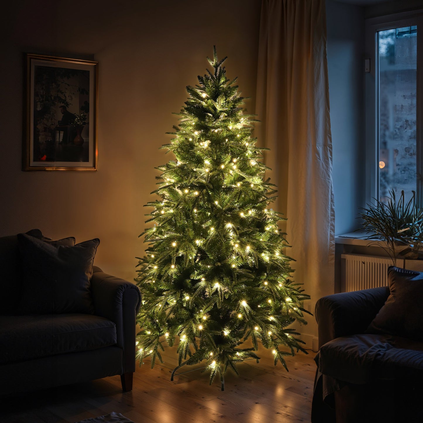 christabelle-1-2m-prelit-everglow-fir-christmas-tree-with-150-led-lights www.mallsonline.com.au