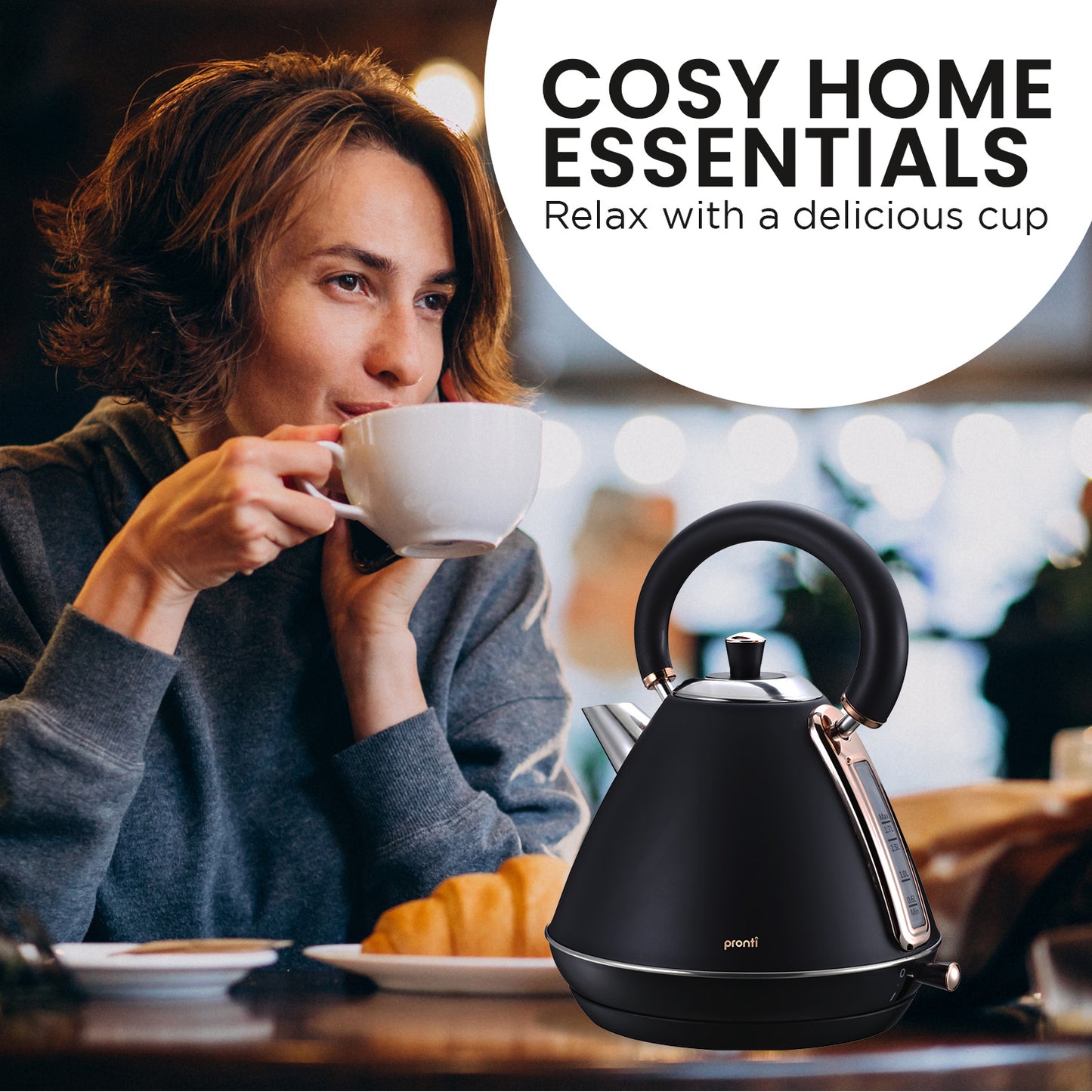 pronti-1-7l-rose-trim-collection-kettle-black www.mallsonline.com.au