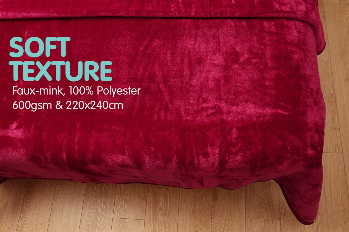 laura-hill-mink-blanket-double-sided-queen-size-soft-plush-bed-faux-throw-rug-220-x-240cm-1 at www.mallsonline.com.au