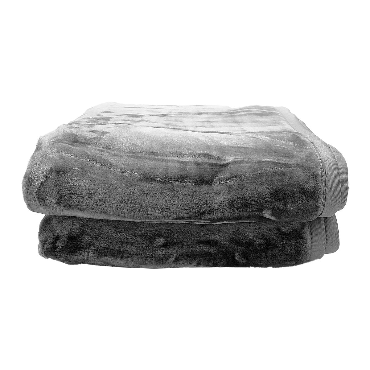 laura-hill-double-sided-large-220-x-240cm-faux-mink-throw-rug-blanket-800-gsm-heavy-silver at www.mallsonline.com.au