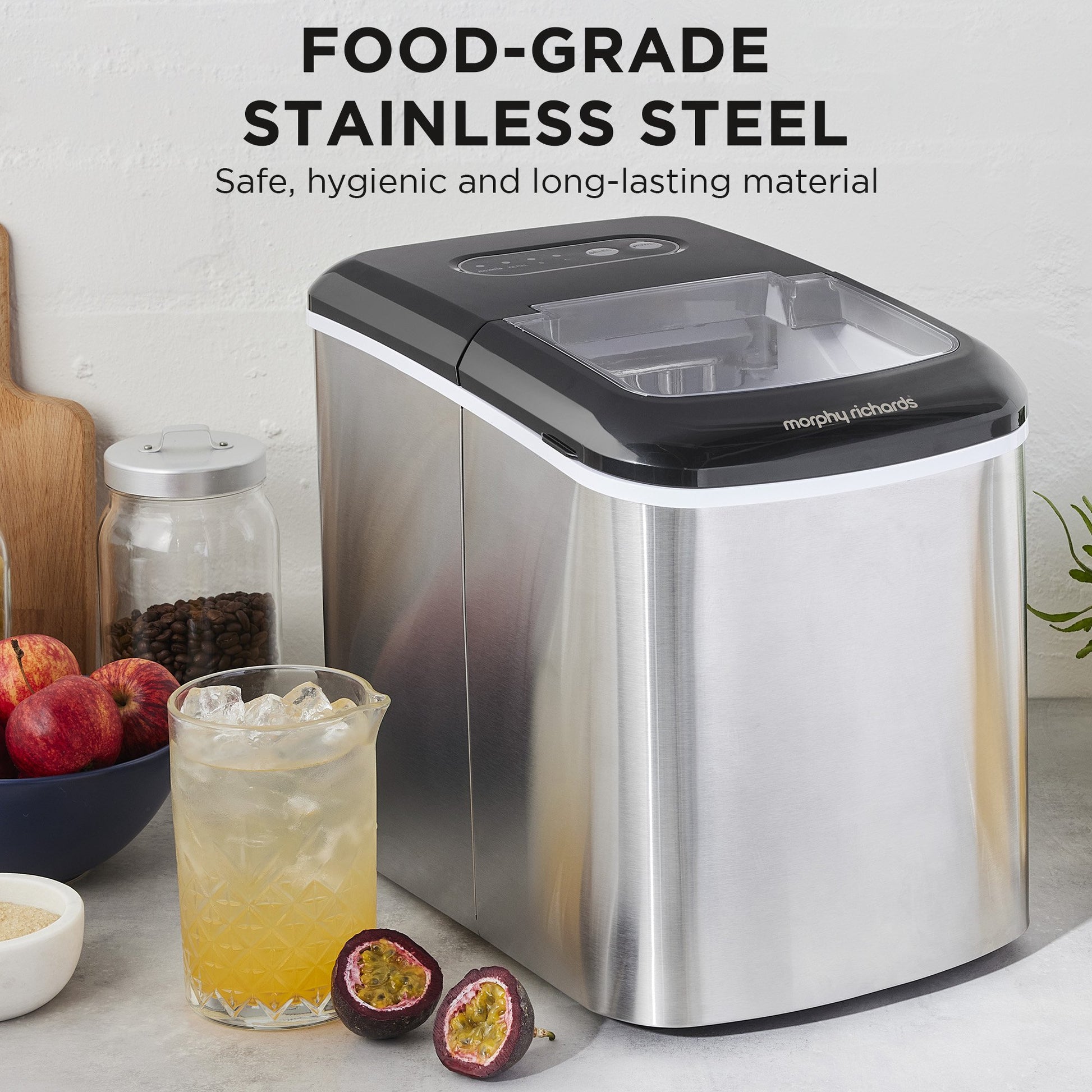 morphy-richards-15kg-ice-maker-in-stainless-steel www.mallsonline.com.au