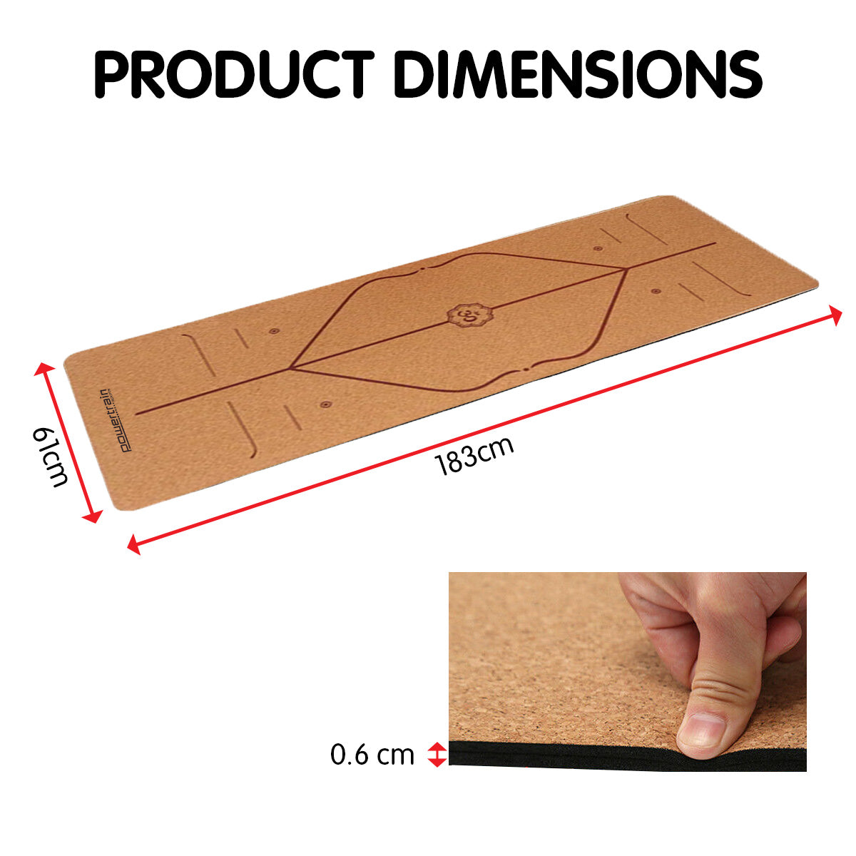 powertrain-cork-yoga-mat-with-carry-straps-home-gym-pilates-body-line www.mallsonline.com.au