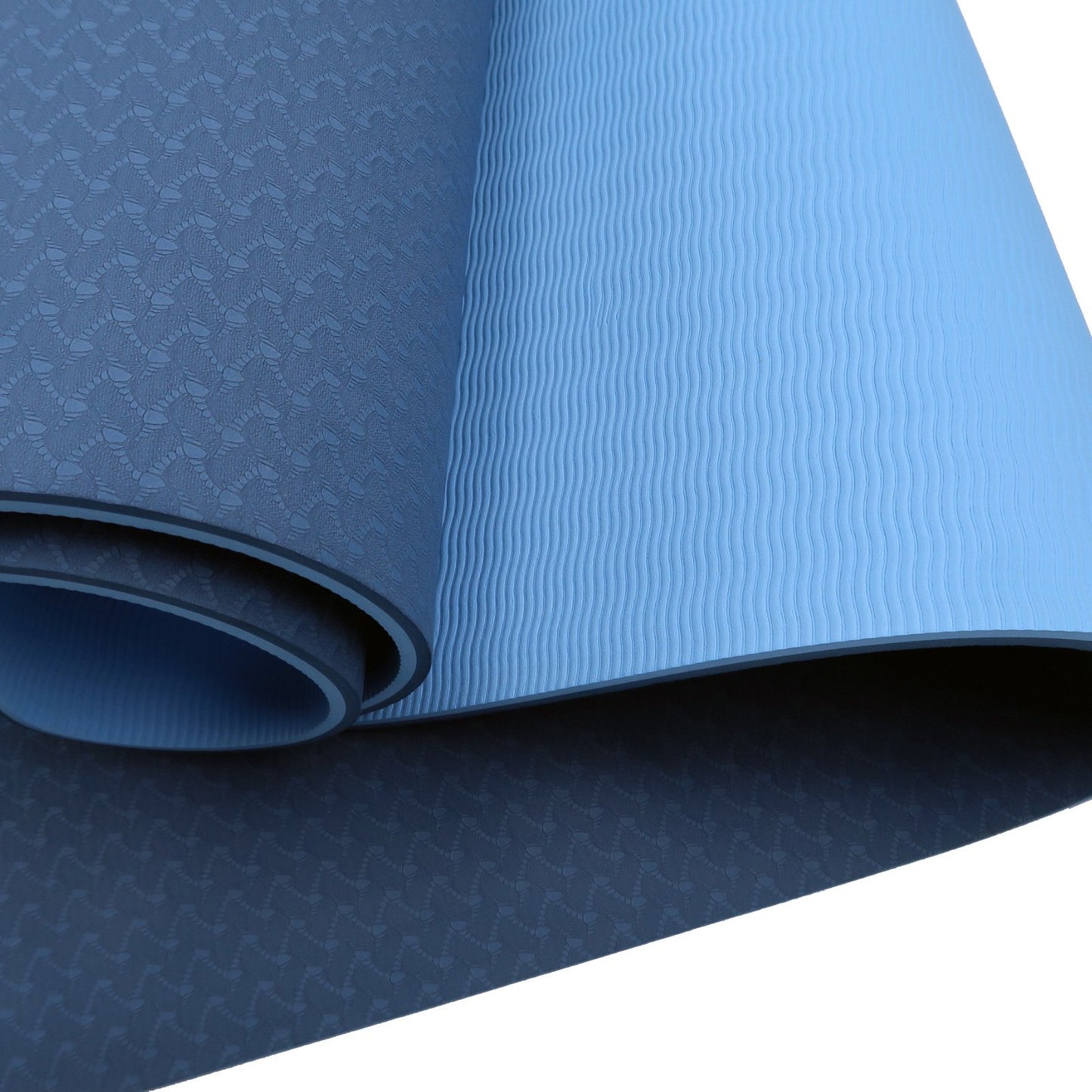 powertrain-eco-friendly-dual-layer-8mm-yoga-mat-dark-blue-non-slip-surface-and-carry-strap-for-ultimate-comfort-and-portability www.mallsonline.com.au