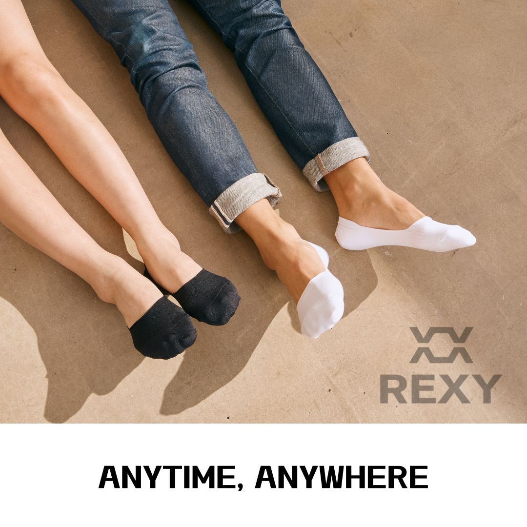 rexy-5-pack-large-multi-colour-daily-no-show-ankle-socks-non-slip-breathable at www.mallsonline.com.au