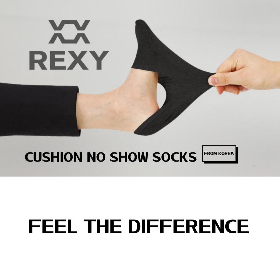 rexy-3-pack-medium-black-cushion-no-show-ankle-socks-non-slip-breathable at www.mallsonline.com.au