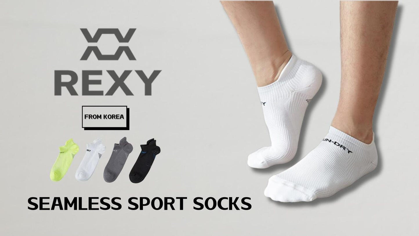 rexy-4-pack-medium-multi-colour-seamless-sport-sneakers-socks-non-slip-heel-tab at www.mallsonline.com.au