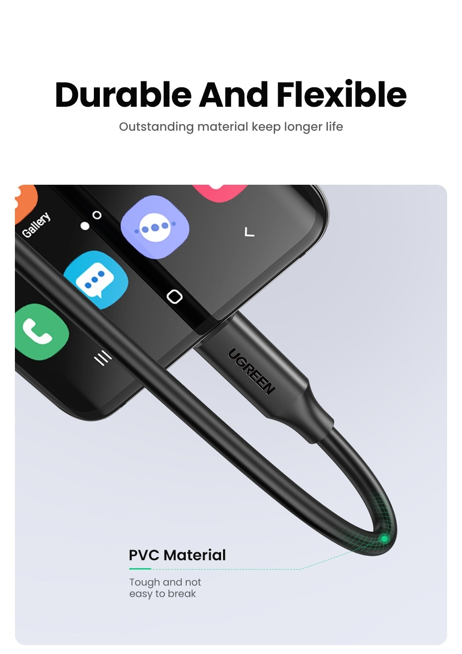 ugreen-10387-usb-c-extension-cable-1m www.mallsonline.com.au