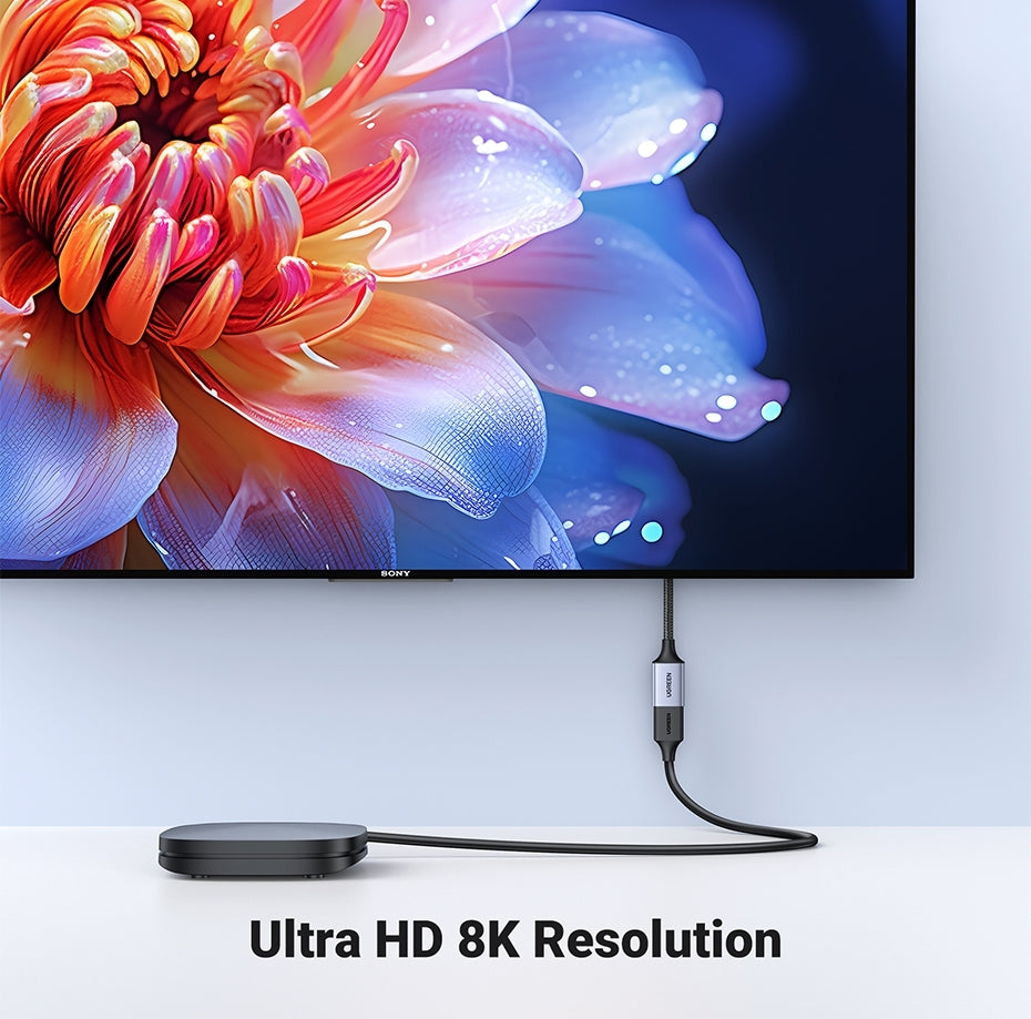 ugreen-15518-8k-hdmi-extension-cable-15cm www.mallsonline.com.au