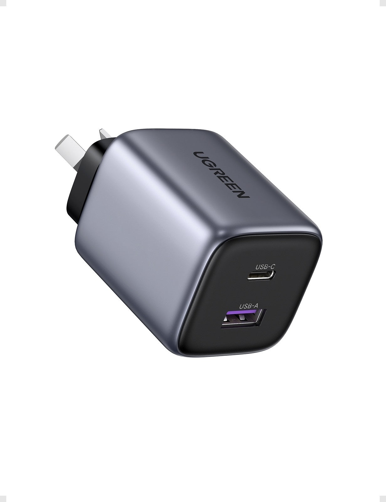ugreen-25112a-nexode-35w-dual-ports-gan-wall-power-charger www.mallsonline.com.au