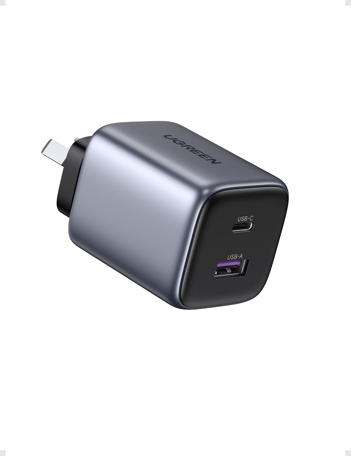 ugreen-25112a-nexode-35w-dual-ports-gan-wall-power-charger www.mallsonline.com.au