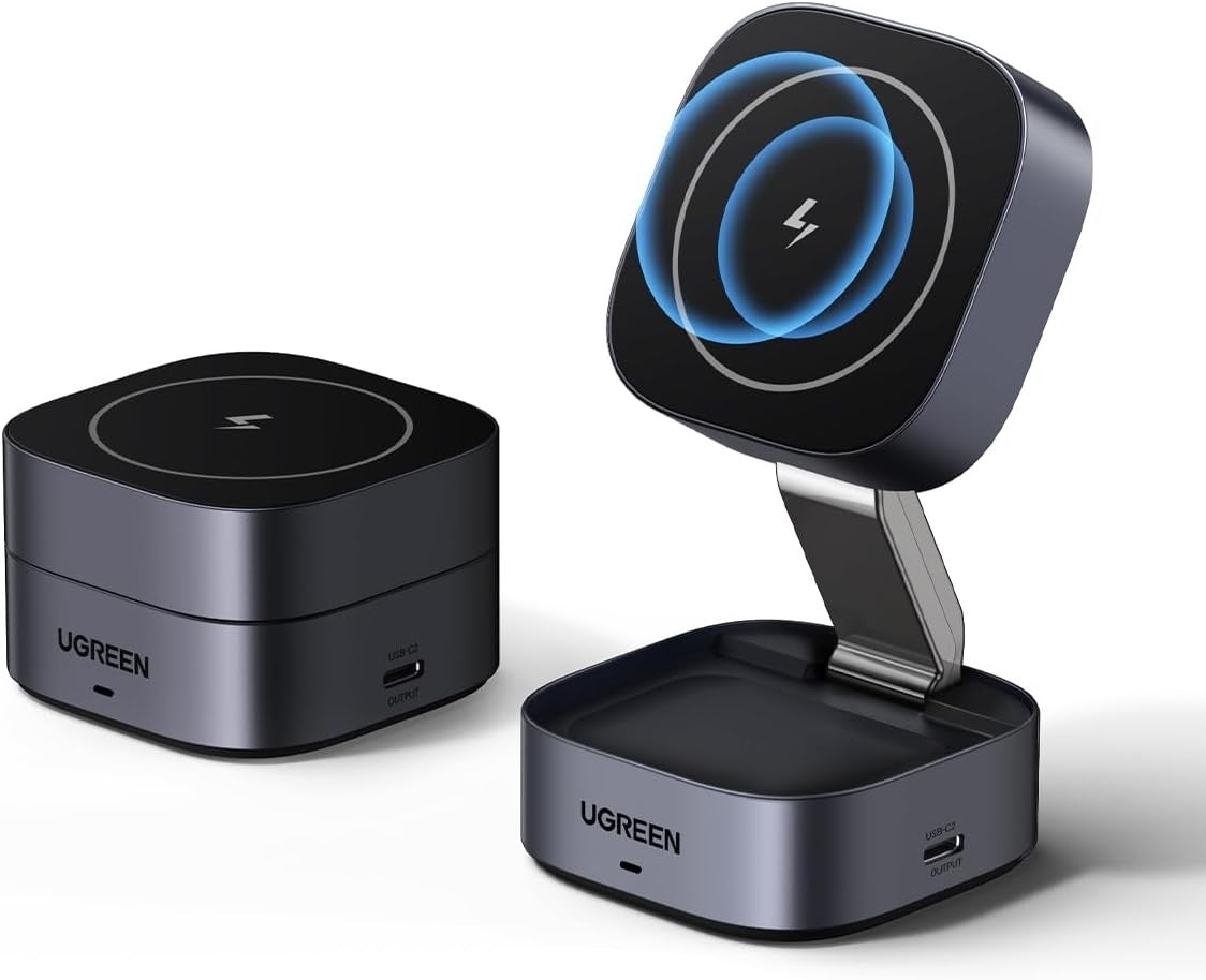 ugreen-35278-2-in-1-magsafe-wireless-charger-with-stand www.mallsonline.com.au