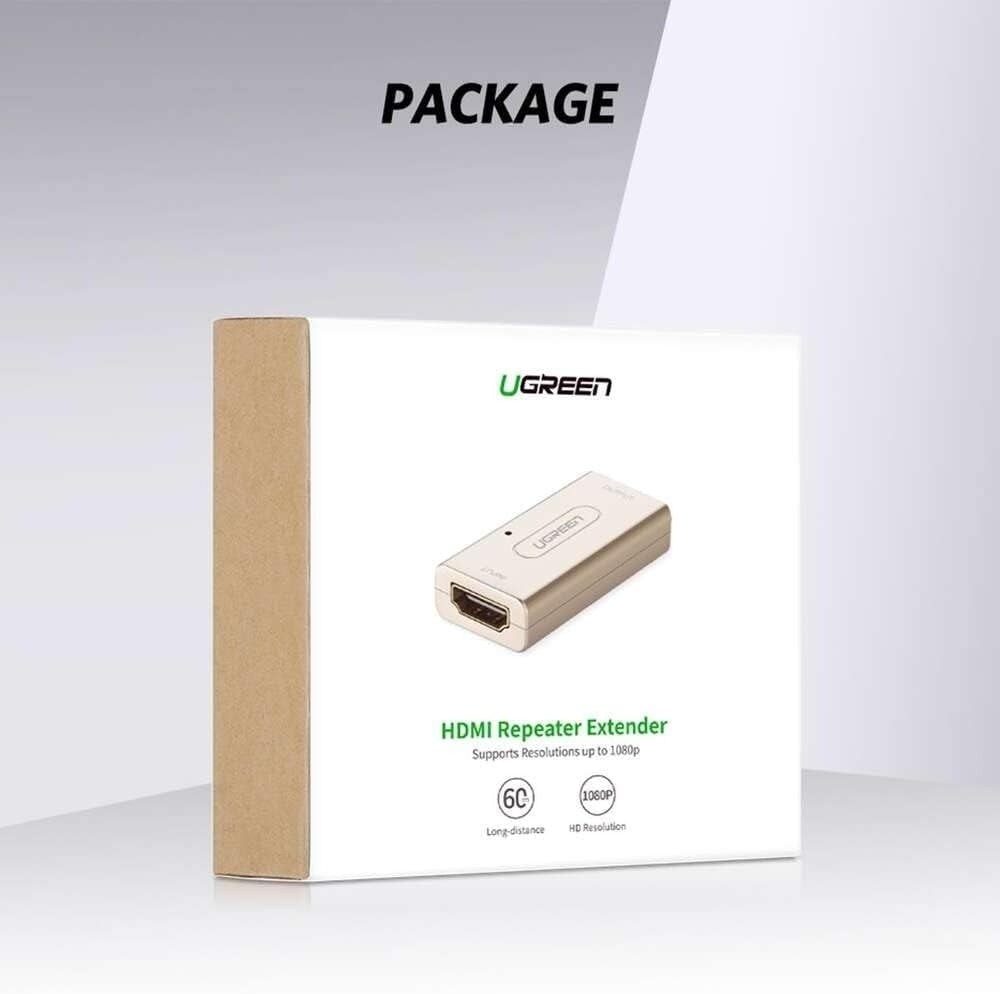 ugreen-40265-hdmi-extender-signal-booster-active-hdmi-to-hdmi-connector www.mallsonline.com.au