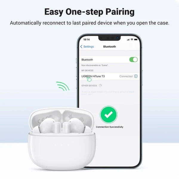 ugreen-90206-hitune-t3-active-noise-cancelling-wireless-earbuds-white www.mallsonline.com.au