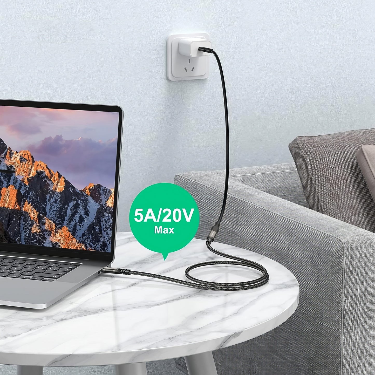 simplecom-cau610-usb-c-male-to-female-extension-cable-usb-3-2-gen2-pd-100w-20gbps-1m www.mallsonline.com.au