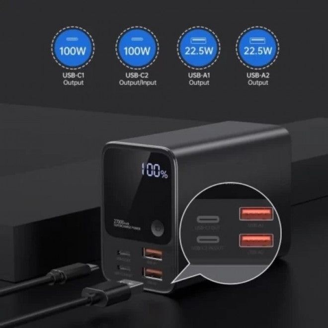 choetech-b635-dual-pd-100w-27000-mah-power-bank www.mallsonline.com.au