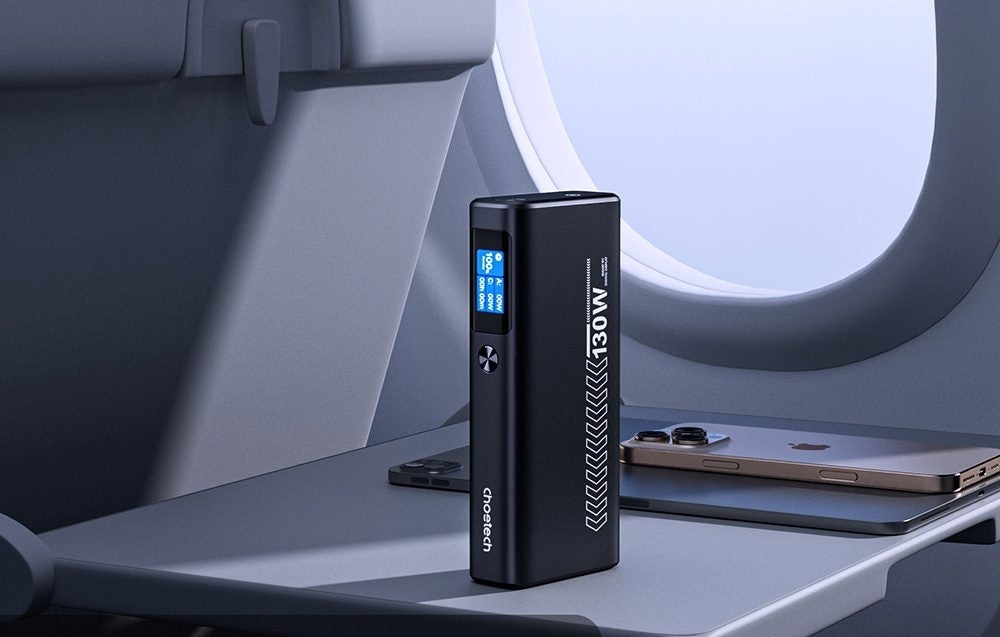 choetech-b702-20000mah-pd130w-usb-a-usb-c-x-2-3-port-tft-display-power-bank www.mallsonline.com.au