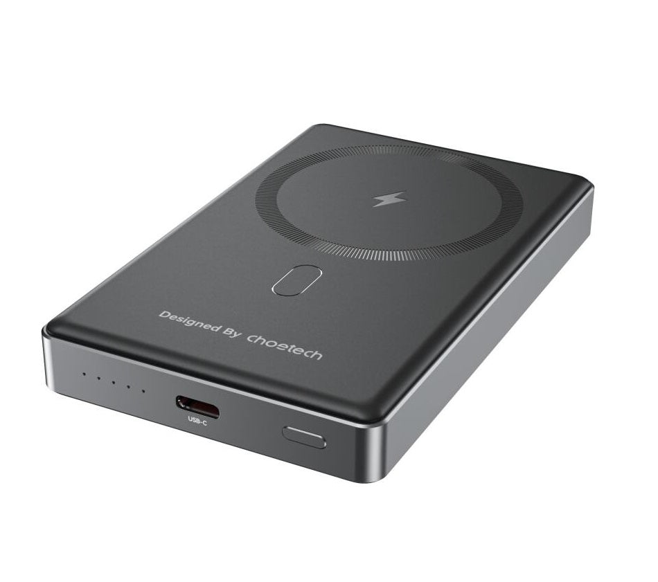 choetech-b739-bk-20w-slim-usb-c-10000mah-magnetic-power-bank-black www.mallsonline.com.au