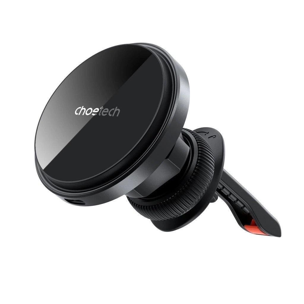 choetech-t204-f-15w-magnetic-car-charger-holder-with-led-light-aluminium-alloy-housing www.mallsonline.com.au