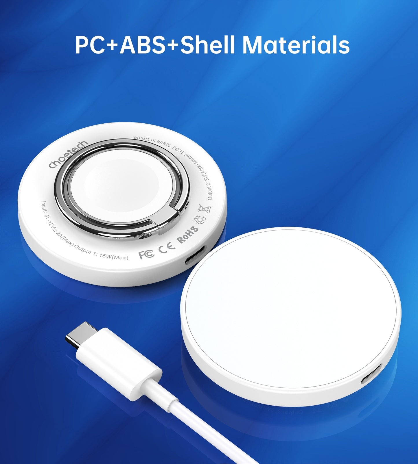choetech-t603-f-ring-holder-and-magnetic-15w-wireless-charger-for-phone-airpod-iwatch www.mallsonline.com.au