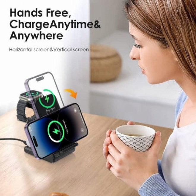 choetech-t608-f-bk-15w-4-in-1-wireless-charger-stand-for-iwatch-and-samsung-watch-black www.mallsonline.com.au