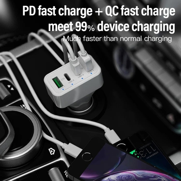 4-port-car-charger-2-ports-pd-2-ports-qc3-0-white www.mallsonline.com.au
