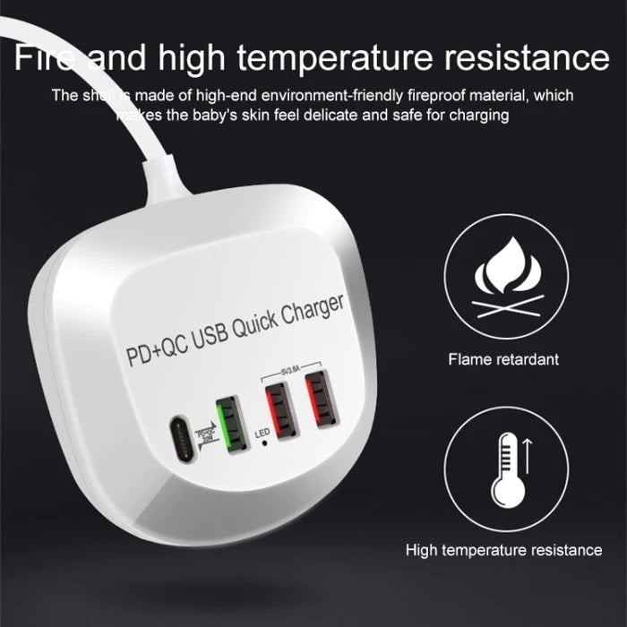 4-port-pd-qc3-0-charger-40w-with-au-ac-adapter www.mallsonline.com.au