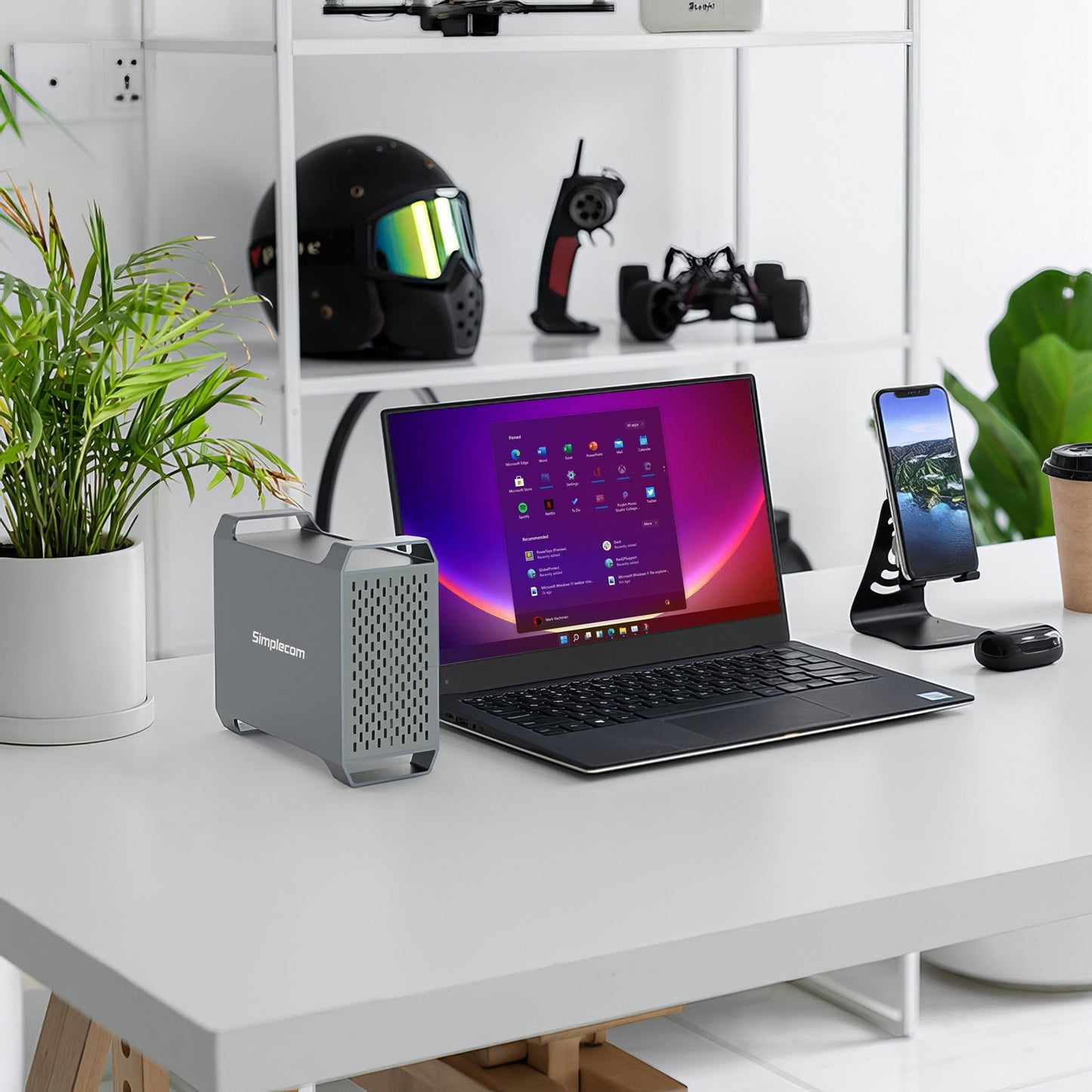 simplecom-se482-superspeed-usb-dual-bay-3-5-sata-hard-drive-raid-enclosure-usb-c-raid-0-1-jbod www.mallsonline.com.au