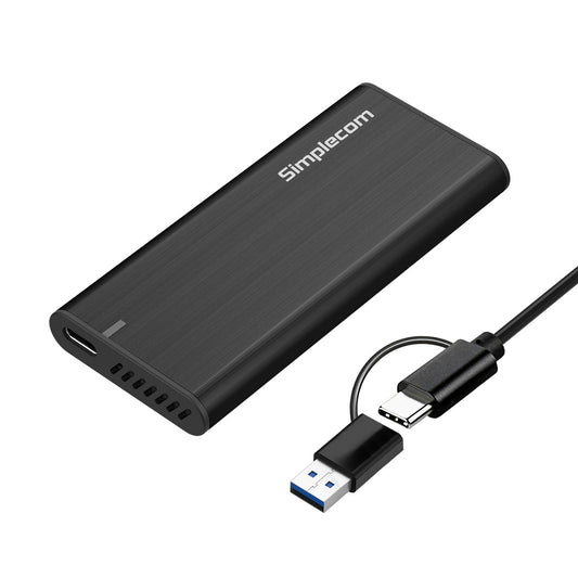 simplecom-se502c-sata-m-2-ssd-to-usb-c-enclosure-usb-3-2-gen1-5gbps www.mallsonline.com.au
