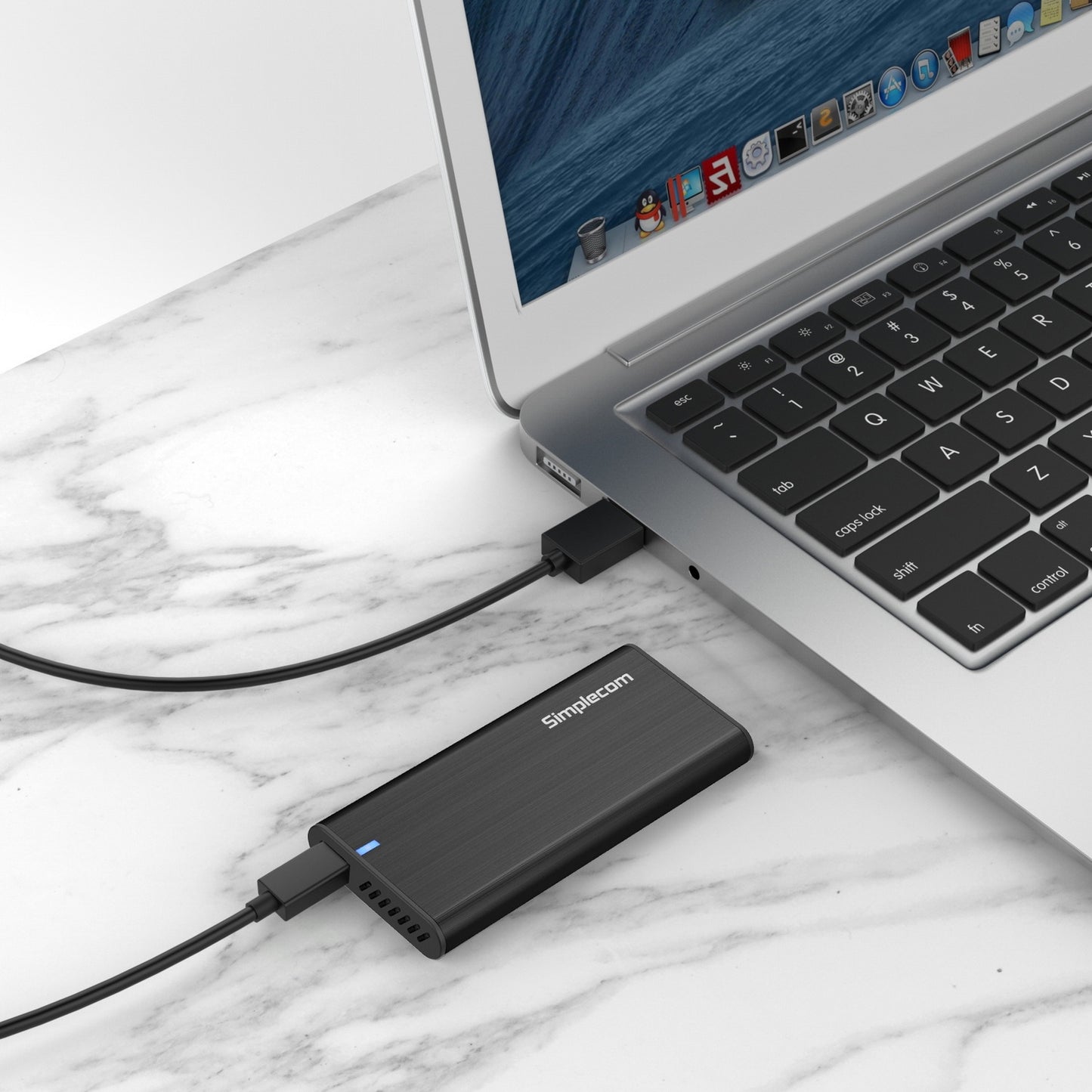 simplecom-se502c-sata-m-2-ssd-to-usb-c-enclosure-usb-3-2-gen1-5gbps www.mallsonline.com.au