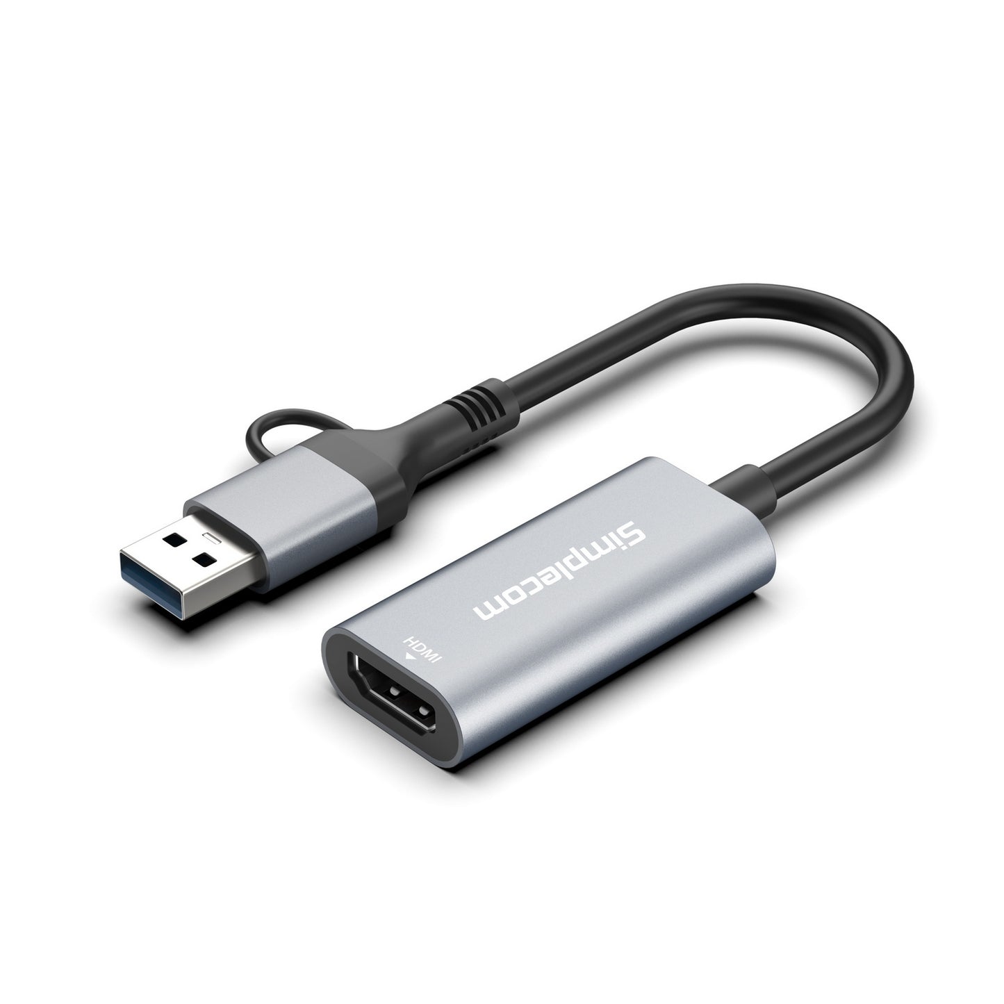 simplecom-da306c-usb-3-0-and-usb-c-to-hdmi-video-card-adapter-full-hd-1080p www.mallsonline.com.au