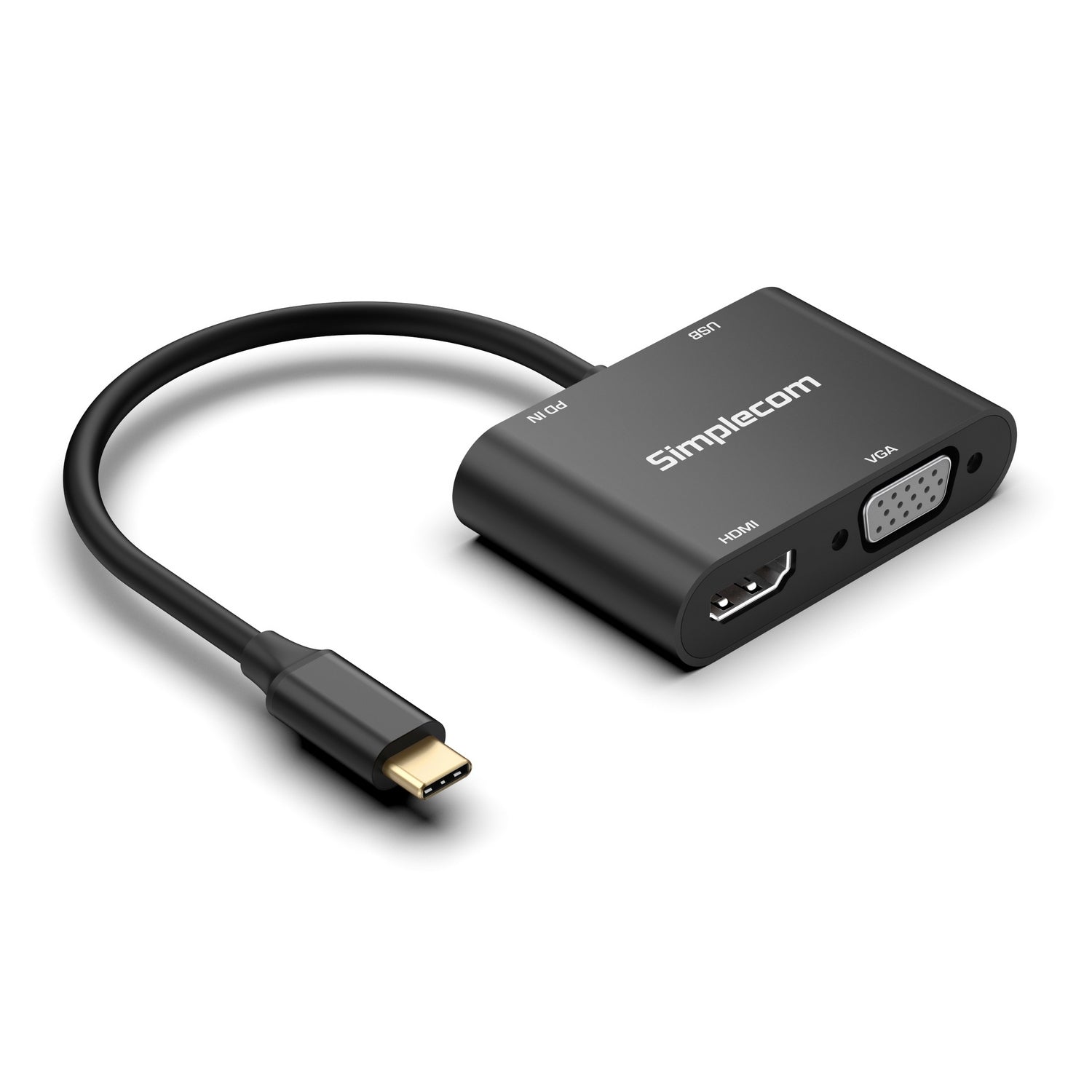 simplecom-da440-4-in-1-usb-c-multiport-adapter-with-power-delivery-usb-3-0-vga-hdmi www.mallsonline.com.au