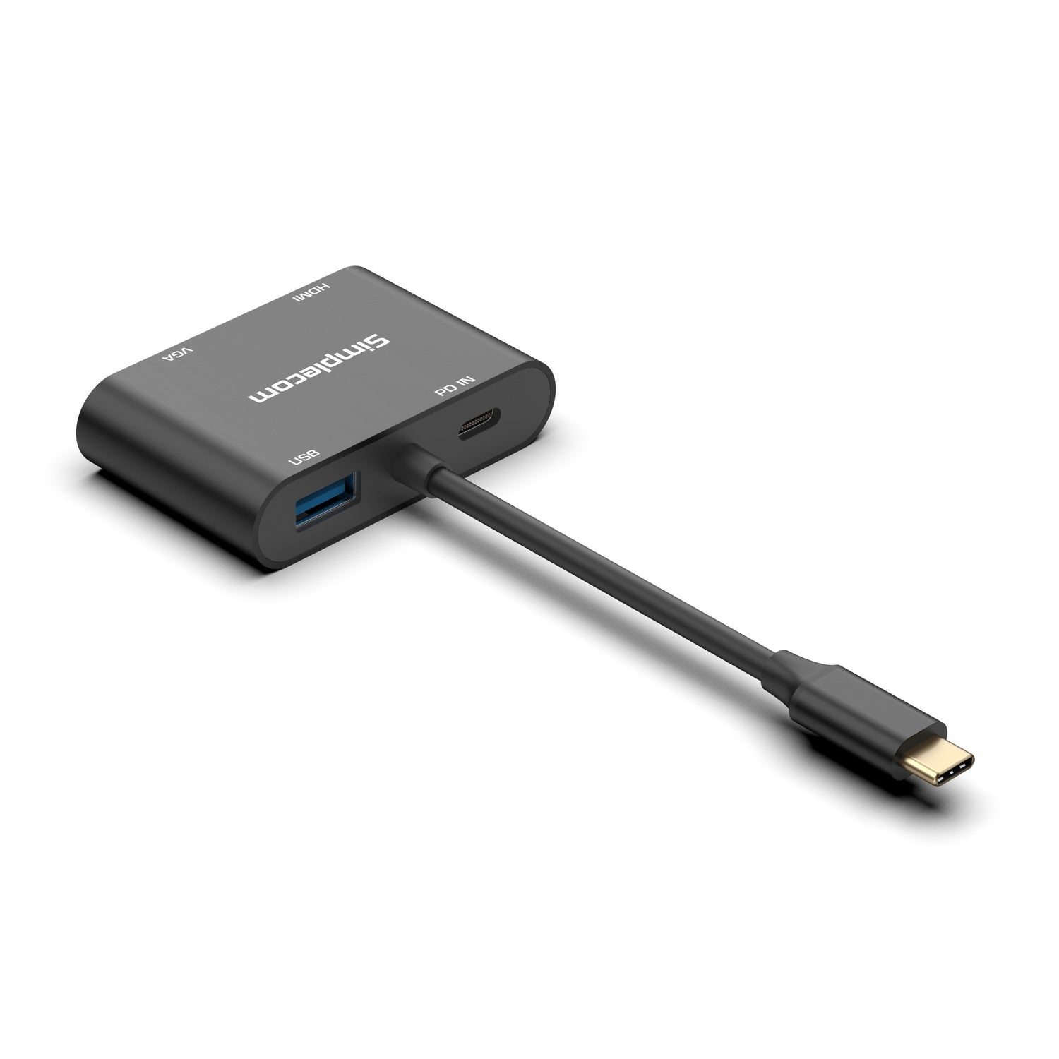 simplecom-da440-4-in-1-usb-c-multiport-adapter-with-power-delivery-usb-3-0-vga-hdmi www.mallsonline.com.au