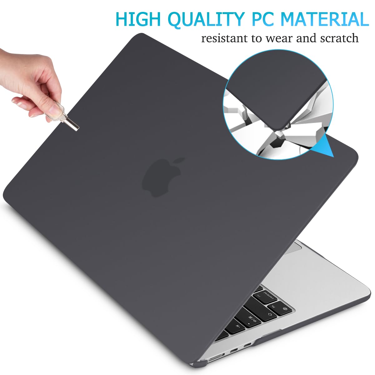 15-inch-air-2023-macbook-air-matte-case-a2941-m2-chip-hard-shell-case-keyboard-cover-black www.mallsonline.com.au