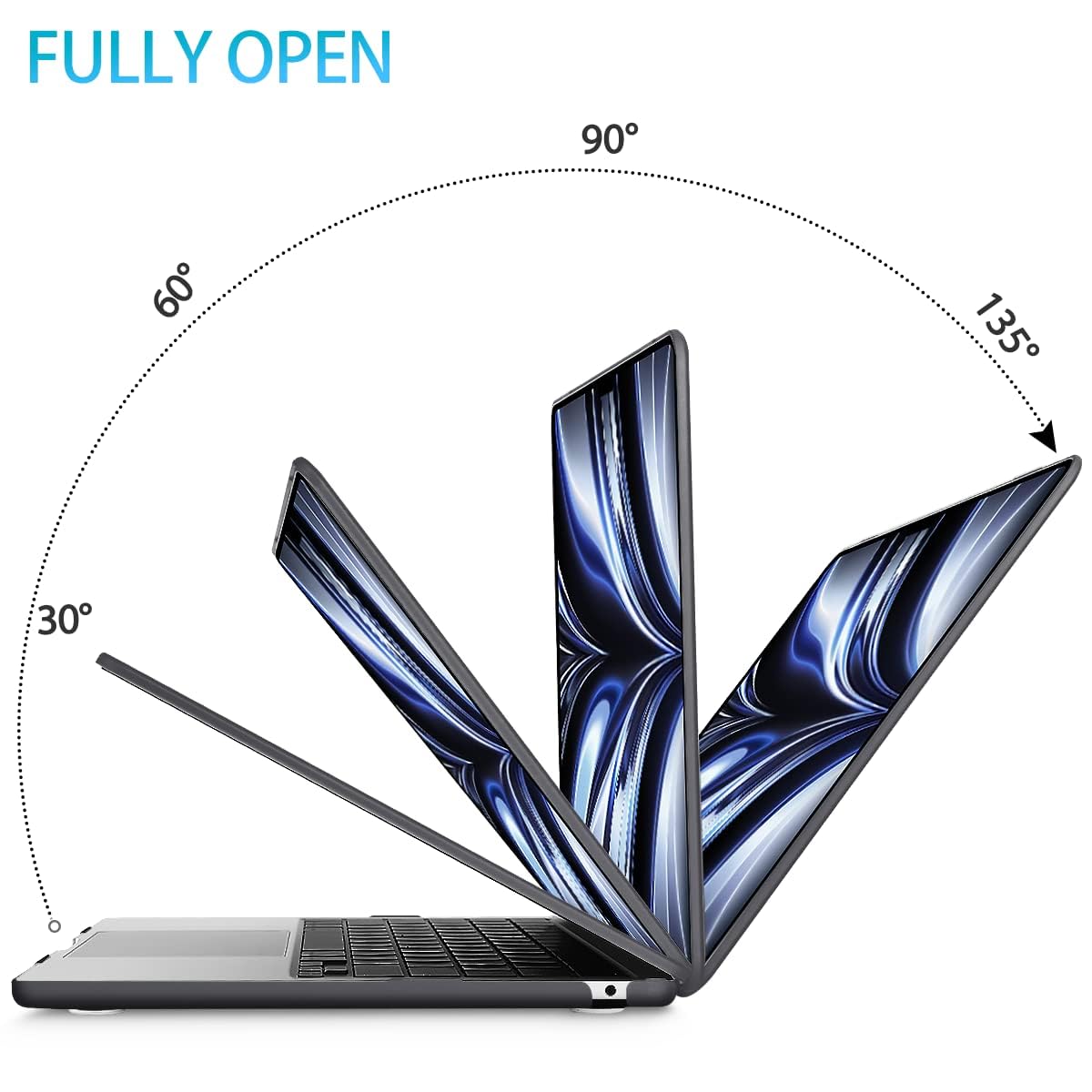 15-inch-air-2023-macbook-air-matte-case-a2941-m2-chip-hard-shell-case-keyboard-cover-black www.mallsonline.com.au